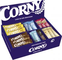 Corny 7 sort, Mix-Carton, 75pcs