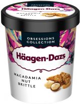 Haagen IceCream - Macadamia Nut Brittle 460ml