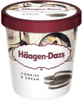 Haagen IceCream - Cookies & Cream 460ml