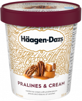 Haagen IceCream - Pralines & Cream 460ml