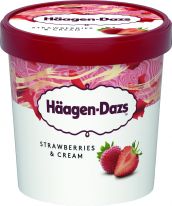 Haagen IceCream - Strawberry & Cream 95ml