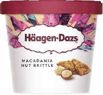 Haagen IceCream - Macadamia Nut Brittle 95ml