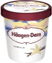 Haagen IceCream - Vanilla mit Claiming Testsieger Stiftung Warentest 460ml
