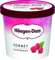 Haagen IceCream - Raspberry Sorbet 95ml