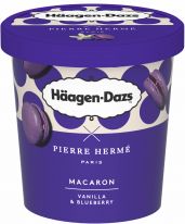 Häagen-Dazs Pierre Hermé Macaron Vanilla & Blueberry Ice Cream 420ml