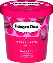 Häagen-Dazs Pierre Hermé Macaron Strawberry Rasperry 420ml