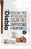 :Diablo Sugar Free Cappuccino & Cream Sweets 75g