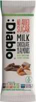 :Diablo No Added Sugar Milk Chocolate with Almond with Stevia 75g