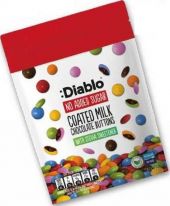 :Diablo No Added Sugar Coated Milk Chocolate Buttons (Stevia) 40g