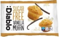 :Diablo Sugar Free Single Vanilla Muffin 45g