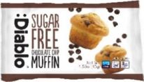 :Diablo Sugar Free Single Choclate Chip Muffin 45g