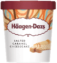 Haagen-Dazs Salted Caramel Cheesecake 460ml