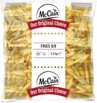 McCain - Our Original Choice Fries 9/9, 2500g