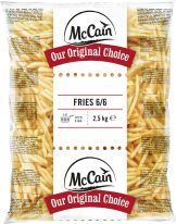 McCain - Our Original Choice Fries 6/6, 2500g