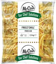 McCain - Our Chef Solutions Freez'Chill' Fries 6/6, 2500g