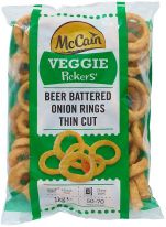McCain - Beer Battered Onion Rings Thin Cut 1000g