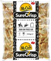 McCain - SureCrisp 6/6 Skin On 2500g