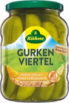 Kühne Gurkenviertel 720ml, 12pcs