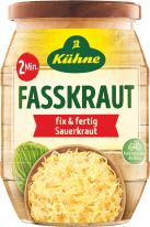 Kühne Fasskraut (2 Min.) Fix&Fertig Sauerkraut, 425ml