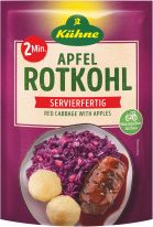 Kühne Apfelrotkohl Fix&Fertig 2 Minuten,400g Standbeutel