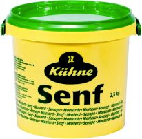 Kühne Senf Wuerzig Pikant 2,5Kg