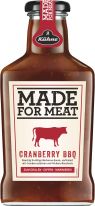 Kühne Würzsauce Made for Meat BBQ Cranberry, 375ml