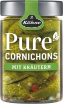 Kühne Pure Cornichons Kräuter 327ml