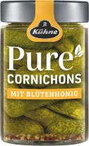 Kühne Pure Cornichons Blütenhonig 327ml