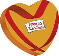 Ferrero Valentine - Ferrero Küsschen Herz 124g