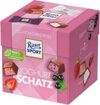 Ritter Sport Schokowürfel Joghurt Schatz, 3 sorten 176g, 4pcs
