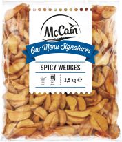 McCain - Our Menu Signatures Spicy Wedges 2500g