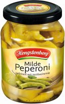 Hengstenberg Milde Peperoni verfeinert mit Weissweinessig 370ml