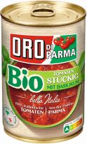 Hengstenberg Oro di Parma BIO Stückige Tomaten mit Basilikum 425 ml