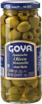 Goya Spanische Oliven Manzanilla ohne Stein 332g