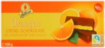 Halloren Creme-Schokolade Orange 100g