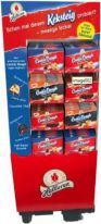 Halloren Cookie Dough 3 sort, Display, 80pcs