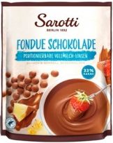 Sarotti Fondue-Schokolade Vollmilch 200g