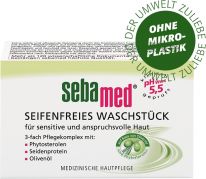 sebamed Seifenfreies Waschstück mit Olive 150g