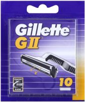 Gillette GII Systemklingen 10er