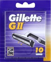 Gillette GII Systemklingen 10er