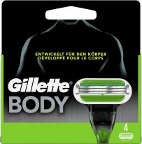 Gillette Body Systemklingen 4er