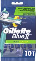 Gillette Blue II Plus Slalom 10er