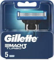 Gillette Mach3 Turbo 3D Systemklingen 5er