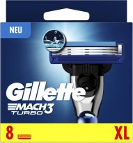 Gillette Mach3 Turbo 3D Systemklingen 8er