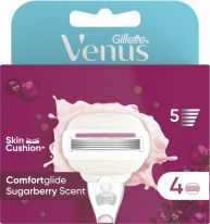 Gillette Venus Comfortglide Sugarberry Systemklingen 4er
