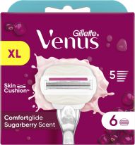 Gillette Venus Comfortglide Sugarberry Systemklingen 6er