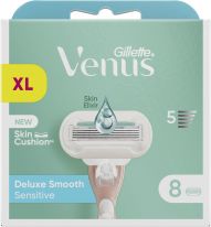 Gillette Venus Deluxe Smooth Sensitive Systemklingen 8er