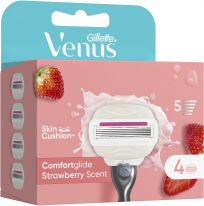 Gillette Venus Comfortglide Strawberry Edition Systemklingen 4er