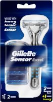 Gillette SensorExcel Universal Apparat mit 3 Klingen