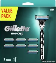 Gillette Mach3 Systemklingen 8er + Handstück